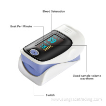 CE approved OLED display Fingertip Pulse Oximeter Blood Testing Oximeters